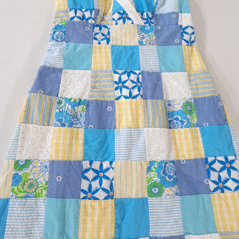 Lilly Pulitzer Prussia Patch Patchwork Marlon Hal… - image 3